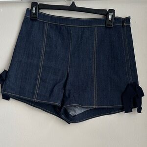 Cinq a sept Shorts with Bow Accents